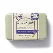 A La Maison Bar Soap, Lavender Flowers 8.8 oz