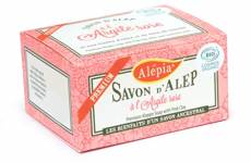Alepia Savon d'Alep Premium à l'Argile Bio, Rose,