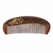Premium Smooth Hair Comb Peigne en bois Anti-static