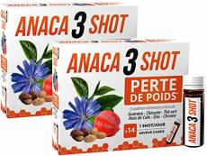 Anaca 3 Shot Perte de Poids 14 Shots lot de 2 boîtes