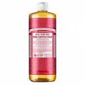 Dr Bronner Rose Castile Liquid Soap 946ml - DRB-0747