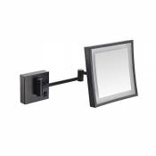 Miroir Grossissant Lumineux Mural LED Chargement USB