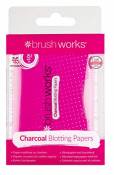Brushworks Charcoal Blotting Papers 100 Sheets Papier