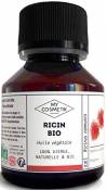 Huile végétale de Ricin BIO - MyCosmetik - 100 ml