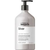 Silver Shampoing Déjaunisseur Pour Cheveux Gris L'Oréal 750ml