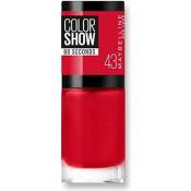 GEMEY MAYBELLINE Colorshow Vernis à ongles 43 red