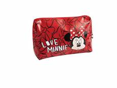 Trousse De Toilette Disney Love Minnie Mouse Rouge