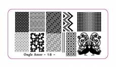 Plaque nail art stamping,pour vernis stamping et tampon