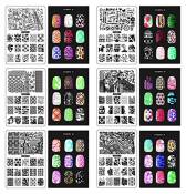 CICI & SISI Art Nail Stamp Collection Set Jumbo 4-