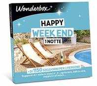 WONDERBOX COFANETTO REGALO - HAPPY WEEK END 1 NOTTE