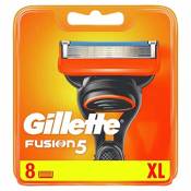 Gilette Lames de rasoir Gillette Fusion 8 pièces