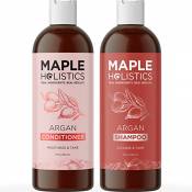 Maple Holistics Shampooing Huile d'Argan et revitalisant