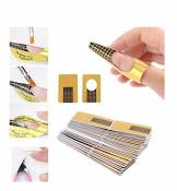 100pcs Nail Forms Gel UV pour Ongles Artistiques suggestions