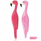 Stylo flamant rose