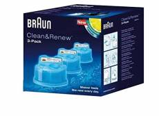 Braun Clean And Renew Recharge De Cartouches Pour Rasoir