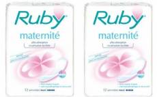 Ruby Serviettes Maternité - Lot de 2