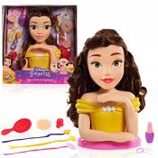 JP Disney Styling Disney Princess Belle Tête de coiffage