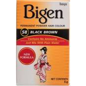 Coloration en poudre pour cheveux 58 Noir naturel Bigen