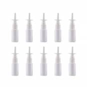 Healifty 20pcs bouteilles de spray nasal rechargeables