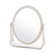 HBBOOI Maquillage Miroir de bureau simple face miroir