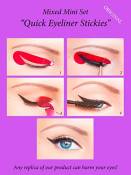 ORIGINAL Quick Eyeliner Stickies MIXED SET 32 pcs.