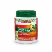 SUPER DIET Ginseng panax - 150 gélules Bio -