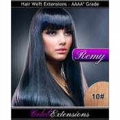 40,6 cm 10 # Chatain Clair Remy extensions capillaires