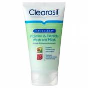 Clearasil Daily Wash claire et vitamines et d'extraits