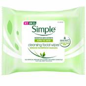 Simple Kind to Skin Cleansing Facial Wipes 25 Pieces
