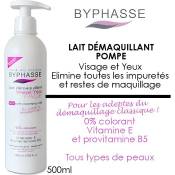 Byphasse - Lait démaquillant pompe 500ml