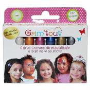 Grim'tout - OZ International 6 Crayons de maquillage