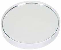 Fantasia 41031 Miroir de Poche, Blanc, Ø 8,5 cm