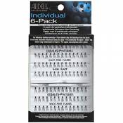 ARDELL 6 Pack Knot-Free Individuals Short Black Faux-cils