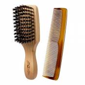 brosse a barbe et peigne moustache. Brush and comb