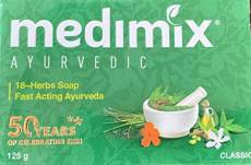 20 MEDIMIX savon ayurvedique avec 18 herbes 125 grammes