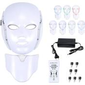 7 LED lumière Photon masque facial luminothérapie