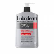 Lubriderm Men's 3-in-1 Lotion, Body, Face and Post-shave