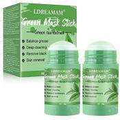 Green Stick Mask,Masque Nettoyant,Green Tea Cleansing