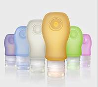 Silicone Leakproof Voyage Bouteille Rechargeable &