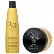 Lot masque illuminant 300ml Oro Therapy avec shampooing