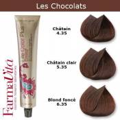 Coloration cheveux FarmaVita - Tons Chocolats Blond foncé chocolat 6.35