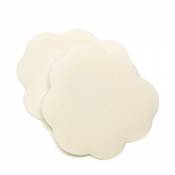 Foot Petals Tip Toes Cushions Shoe Inserts, White Iris