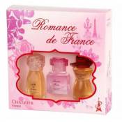 Charrier Parfums Romance de France Coffret de 3 Eau