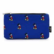 Loungefly Disney by Coin/Cosmetic Mickey Print Blue