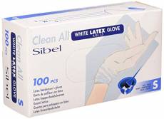 Sibel Pack de 100 gants Latex Clean All Taille S Blanc