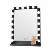Miroir Maquillage Lumineux Miroir Hollywood avec 18