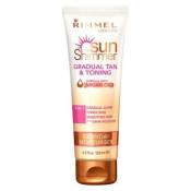 Rimmel Sun Shimmer Gradual Tan & Toning Lotion Moisturiser 125ml