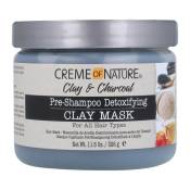 Creme of nature clay & charcoal pre-shampooing detox masque 326g