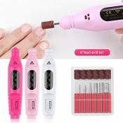 Ponceuse pour ongles professionnel portable,Ponceuse