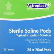 Astroplast Saline Eyewash Pods 20ml Pack of 25
